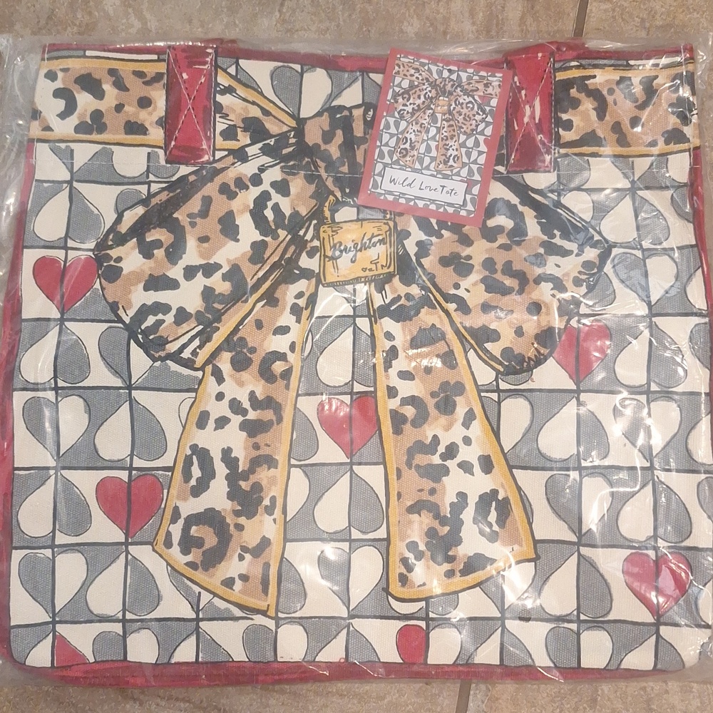 Brighton Wild Love Tote NWTS